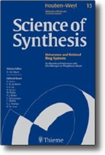 Science of Synthesis: Houben-Weyl Methods of Molecular Transformations Vol. 15: Six-Membered Hetarenes with One Nitrogen or Phosphorus Atom (Hardback)