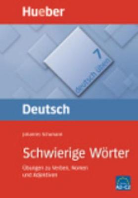 Deutsch uben: Band 7: Schwierige Worter - Ubungen zu Verben, Nomen und Adj (Paperback)