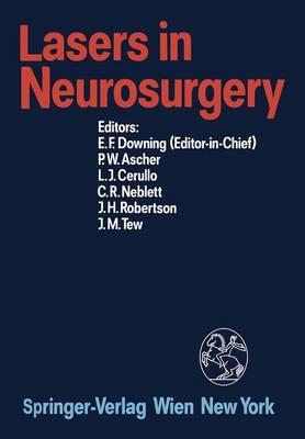 Lasers in Neurosurgery (Paperback)