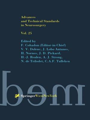 Advances and Technical Standards in Neurosurgery - Advances and Technical Standards in Neurosurgery 25 (Hardback)