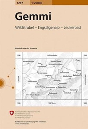 Gemmi 2018 (Sheet map, folded)