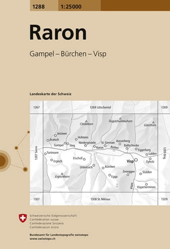 Raron 2013 (Sheet map, folded)