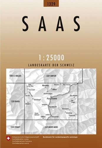 Saas 2017 (Sheet map, folded)