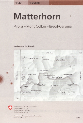 Matterhorn 2012 (Sheet map, folded)