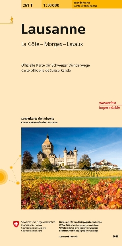 Lausanne 2012 (Sheet map, folded)