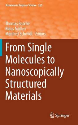 From Single Molecules to Nanoscopically Structured Materials - Advances in Polymer Science 260 (Hardback)