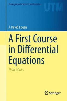A First Course in Differential Equations - Undergraduate Texts in Mathematics (Hardback)