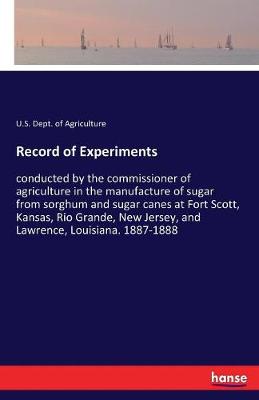 Record of Experiments (Paperback)