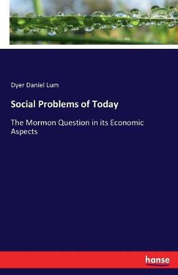 Social Problems of Today (Paperback)