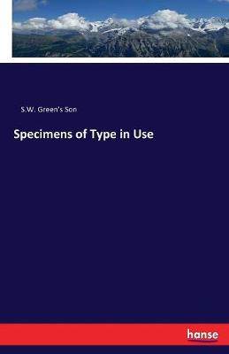 Specimens of Type in Use (Paperback)