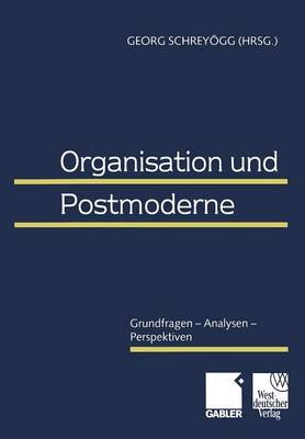 Organisation Und Postmoderne: Grundfragen -- Analysen -- Perspektiven (Paperback)