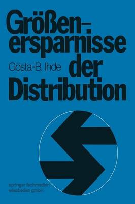 Groessenersparnisse Der Distribution (Paperback)