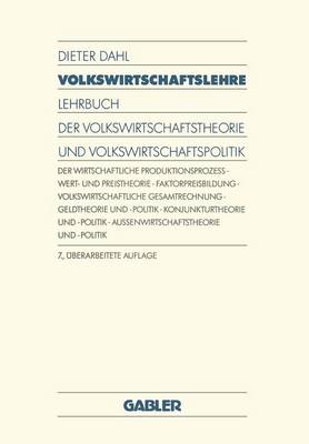 Volkswirtschaftslehre: Lehrbuch Der Volkswirtschaftstheorie Und Volkswirtschaftspolitik (Paperback)