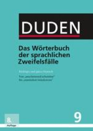 Der Duden in 12 Banden: 9 - Zweifelsfalle der deutschen Sprache (Hardback)