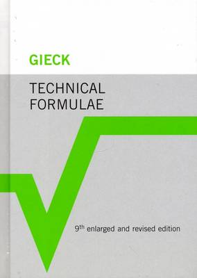 Technical Formulae 9.A.(engl.) (Hardback)