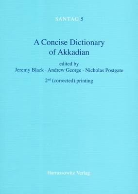 A Concise Dictionary of Akkadian: Akkadian-English (Paperback)