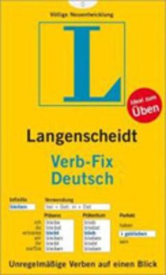 Langenscheidt grammars and study-aids: Langenscheidt Verb-Fix Deutsch