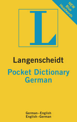 German Langenscheidt Pocket Dictionary - Langenscheidt Pocket Dictionary (Paperback)