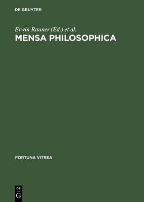 Mensa Philosophica - Fortuna Vitrea 13 (Hardback)