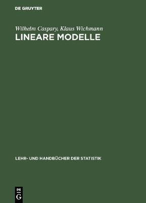 Lineare Modelle - Lehr- Und Handb cher Der Statistik (Hardback)