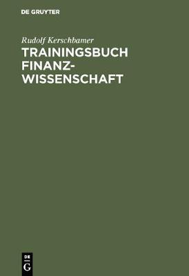 Trainingsbuch Finanzwissenschaft (Hardback)