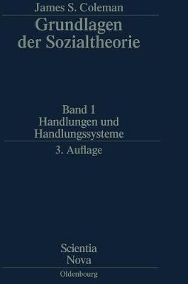 Handlungen Und Handlungssysteme - Scientia Nova (Hardback)