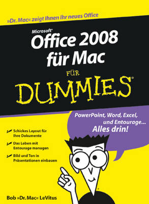 Office 2008 Fur Mac Fur Dummies - Fur Dummies (Paperback)