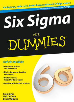 Six Sigma fur Dummies - Fur Dummies (Paperback)