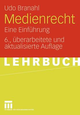 Medienrecht: Eine Einfuhrung (Paperback)
