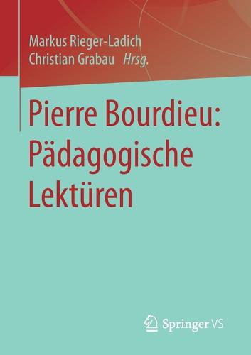 Pierre Bourdieu: P dagogische Lekt ren (Paperback)