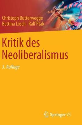 Kritik Des Neoliberalismus (Hardback)