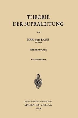 Theorie der Supraleitung (Paperback)