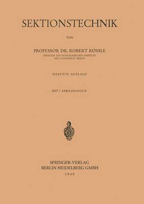 Sektionstechnik (Paperback)