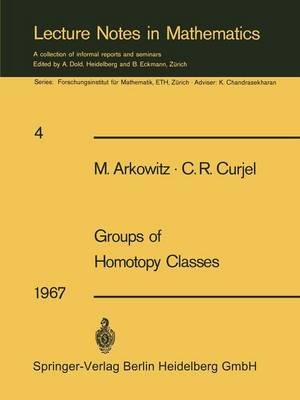 Groups of Homotopy Classes: Rank formulas and homotopy-commutativity - Lecture Notes in Mathematics 4 (Paperback)