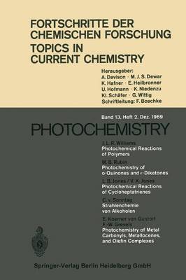 Photochemistry - Topics in Current Chemistry 13/2 (Paperback)