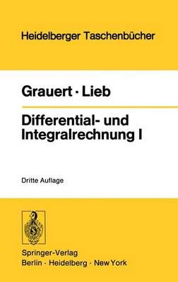 Differential- und Integralrechnung (Paperback)