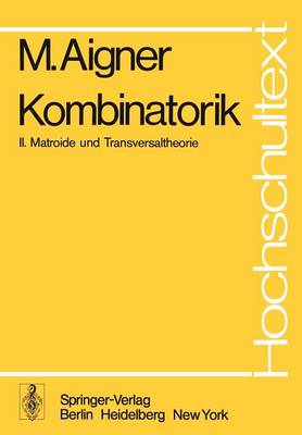 Kombinatorik by Martin Aigner Waterstones