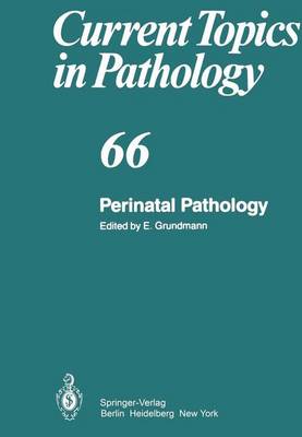 Perinatal Pathology - Current Topics in Pathology 66 (Hardback)
