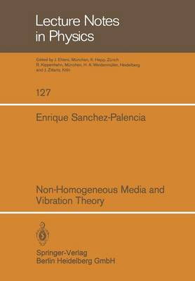 Non-Homogeneous Media and Vibration Theory - Lecture Notes in Physics 127 (Paperback)