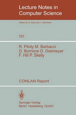 CONLAN Report - Lecture Notes in Computer Science 151 (Paperback)