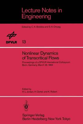 Nonlinear Dynamics of Transcritical Flows: Proceedings of a DFVLR International Colloquium, Bonn, Germany, March 1984 - Lecture Notes in Engineering 13 (Paperback)