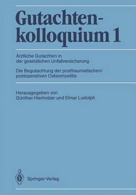 Gutachtenkolloquium: 1 (Paperback)
