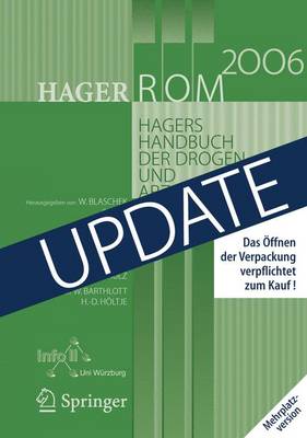 Hagerrom 2006. Hagers Handbuch Der Drogen Und Arzneistoffe: Mehrplatzversion/Windows/up-Date (CD-ROM)