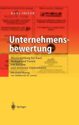Unternehmensbewertung (Hardback)