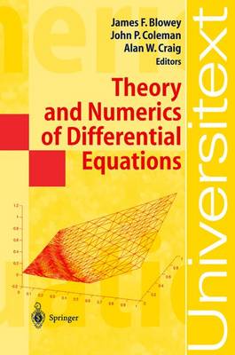 Theory and Numerics of Differential Equations: Durham 2000 - Universitext (Hardback)