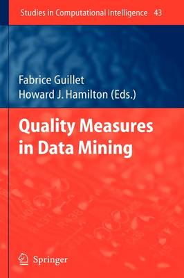 Quality Measures in Data Mining - Studies in Computational Intelligence 43 (Hardback)