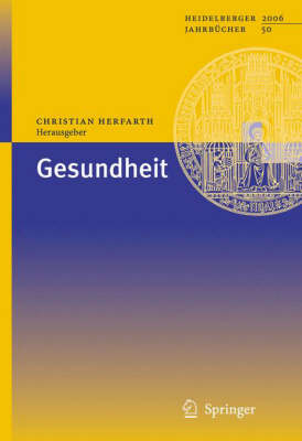 Gesundheit (Paperback)