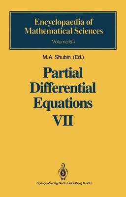 Partial Differential Equations VII: Spectral Theory of Differential Operators - Encyclopaedia of Mathematical Sciences 64 (Hardback)