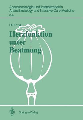 Herzfunktion Unter Beatmung (Paperback)
