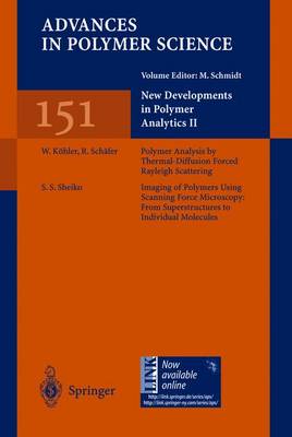 New Developments in Polymer Analytics II - Advances in Polymer Science 151